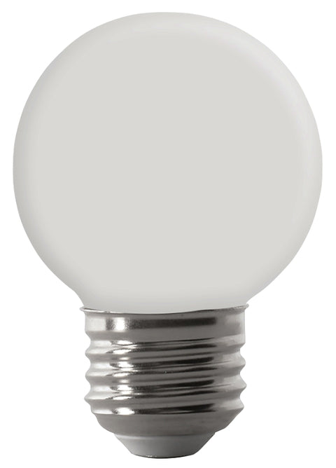 Feit Electric BPGM60W/950CA/FIL/2 LED Bulb, Globe, G16.5 Lamp, 60 W Equivalent, E26 Lamp Base, Dimmable, Daylight Light, Pack of 6
