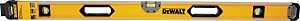 DEWALT DWHT43049 Box Beam Level, 48 in L, 3-Vial, 2-Hang Hole, Magnetic, Aluminum