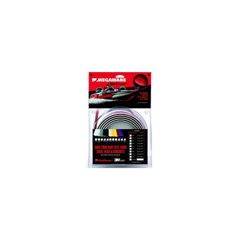 MegaWare 20110 KeelGuard Keel Protector, 10' White