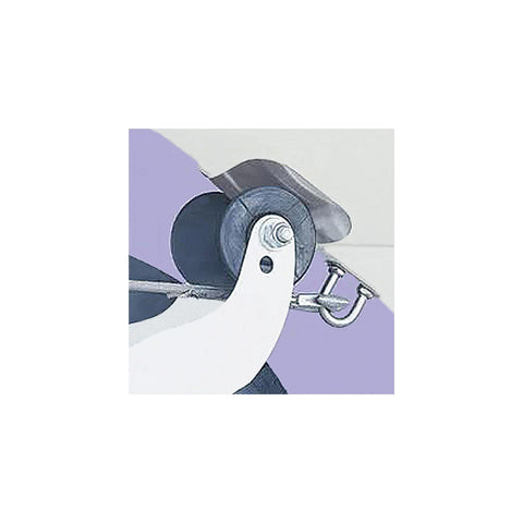 Megaware 58638 ScuffBuster Stainless Steel Bow Guard, Notched