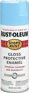Rust-Oleum 7722830 Rust Preventative Spray Paint, Gloss, Harbor Blue, 12 oz, Can