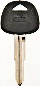Hy-Ko 12005HY14 Automotive Key Blank, Brass/Plastic, Nickel, For: Hyundai Vehicle Locks, Pack of 5