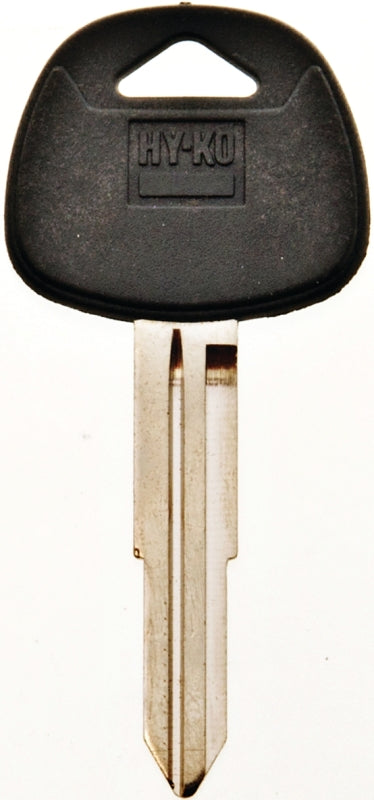 Hy-Ko 12005HY14 Automotive Key Blank, Brass/Plastic, Nickel, For: Hyundai Vehicle Locks, Pack of 5