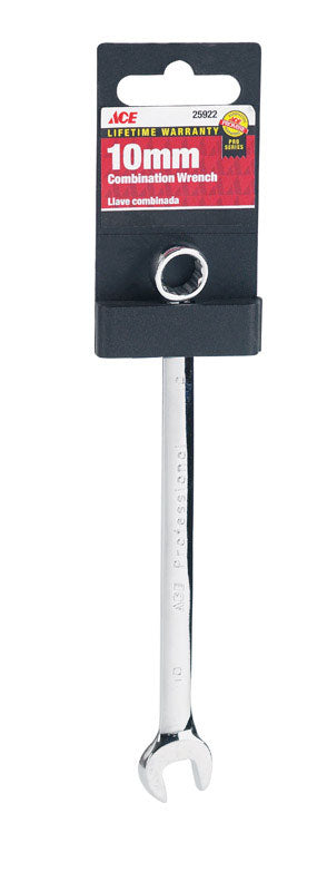 Ace Pro Series 10 mm x 10 mm Metric Alloy Steel Combination Wrench