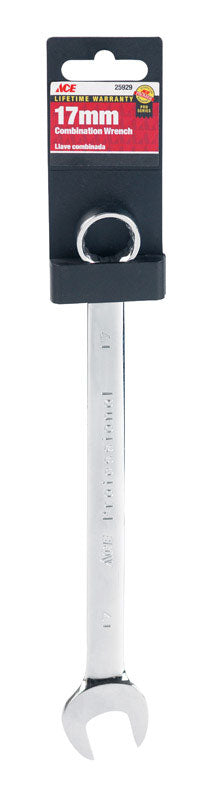 Ace Pro Series 17 mm x 17 mm Metric Alloy Steel Combination Wrench