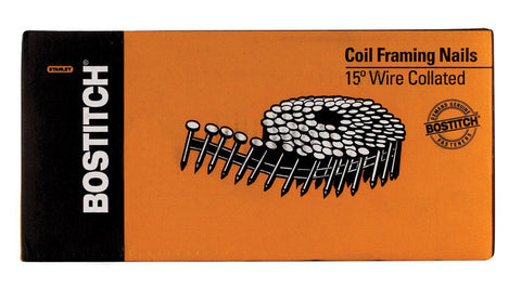 Stanley Bostitch 3 in. x .131 in. L Coil Framing Nails 2,700 pc.