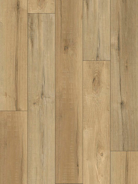 ProSelect Design ProFloor PF804 Flooring Plank, 48 in L, 7 in W, Stone Plastic Composite/Vinyl, Orleans Timber