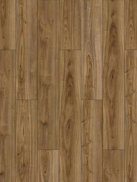 ProSelect Design ProFloor PF806 Flooring Plank, 48 in L, 7 in W, Stone Plastic Composite/Vinyl, Jersey Tan