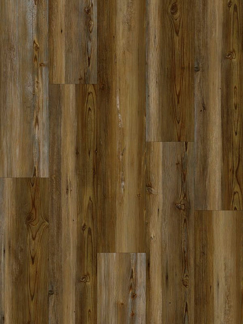 ProSelect Design ProFloor PF807 Flooring Plank, 48 in L, 7 in W, Stone Plastic Composite/Vinyl, Wilmington Pine