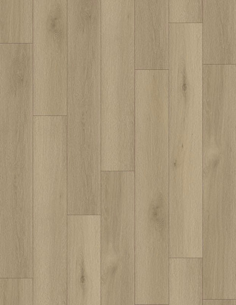 ProSelect Design ProFloor PF903 Flooring Plank, 60 in L, 9 in W, Stone Plastic Composite/Vinyl, Snow Oak