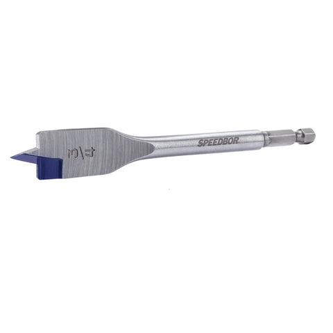 Irwin Speedbor 3/4 in. X 6 in. L Carbon Steel Wood Boring Bit Hex Shank 1 pc