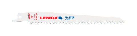 Lenox 6 in. L 6 TPI Bi-Metal Reciprocating Saw Blade 1 pk