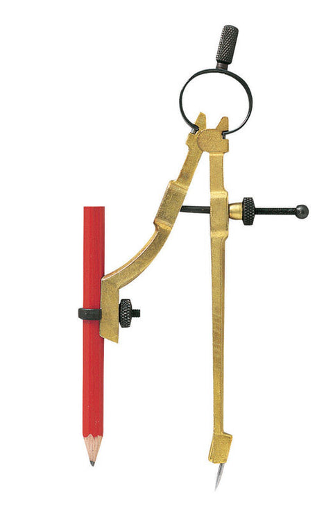 General Tools Precision Pencil Compass 3-3/4 in. W x 8-5/8 in. L Metal