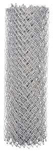 Stephens Pipe & Steel CL105024 Chain-Link Fence, 72 in W, 50 ft L, 11-1/2 Gauge, Galvanized