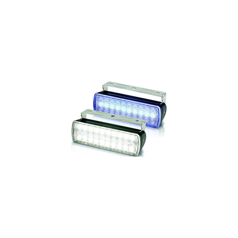 Hella 016830001 Apelo A3 Bronze LED Underwater Light, Blue/White