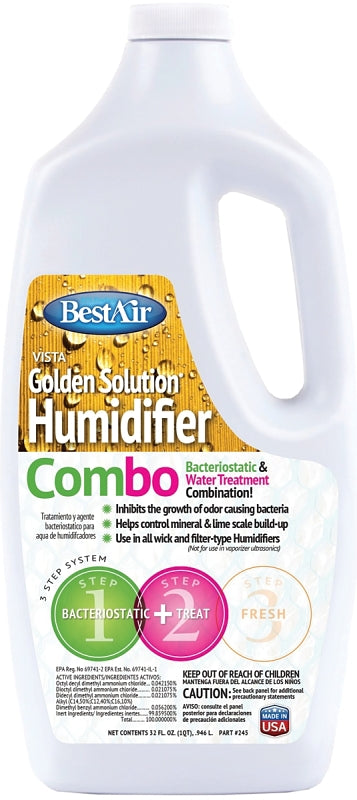 BestAir 245 Water Treatment Humidifier, Liquid, Clear, Pungent, 32 oz ...