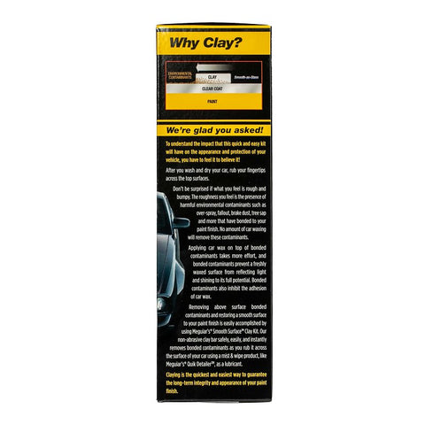 Meguiar's G191700 Smooth Surface Clay Kit