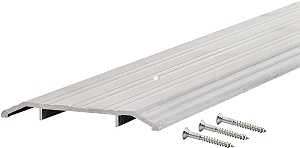 M-D TH015 68338 Saddle Threshold, 72 in L, 5 in W, Aluminum, Mill