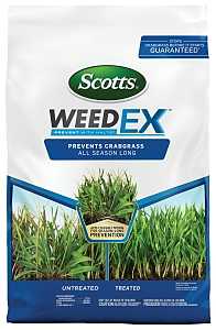 Scotts WeedEx 49024 Crabgrass and Grass Weed Preventer, Solid, Spreader Application, 10 lb Bag