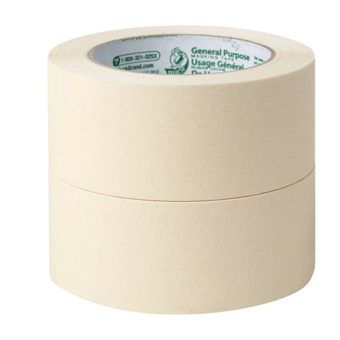 Duck 1.88 in. W x 60 yd. L General Purpose Masking Tape Regular Strength Beige 1 pk