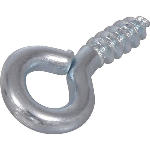 Hillman 50705 Screw Eye, 3/4 in L Thread, 2-1/2 in OAL, 5 lb Working Load, Steel, Zinc-Plated