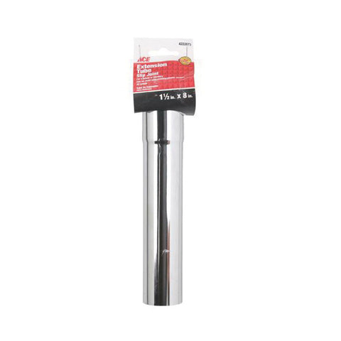 Ace 1-1/2 in. Dia. x 8 in. L Brass Extension Tube