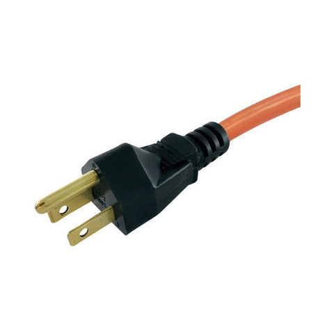 Ace Indoor and Outdoor Triple Outlet Cord 12/3 STW 2 ft. L Orange