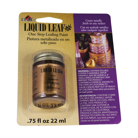 Plaid Metallic Classic Gold Glaze 0.8 oz.