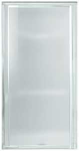 Sterling 1500D-31S Shower Door, 27-1/2 to 31-1/4 in W, 65-1/2 in H, Tempered Glass, Textured Glass, Framed Frame