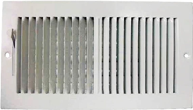 Shell Register ProSource SW02-12X6 Sidewall Register, Steel, White – Shell Lumber and ...