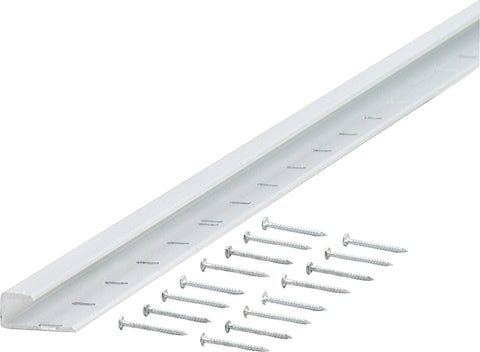 M-D 70144 Cap Moulding with Nail, 96 in L, Aluminum