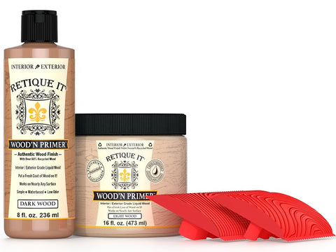Retique It RQ-RW16-RUST-1B Raw Wood Kit, Matte