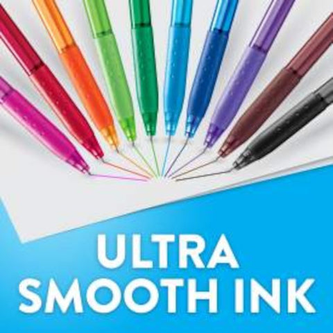 Paper Mate InkJoy 300RT 1945921 Pen Set, Retractable, Conical, Medium Tip, Assorted Ink