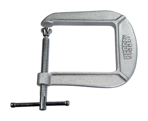 Bessey Steel Adjustable Deep Reach C-Clamp 3 in. x 4-1/2 in. D