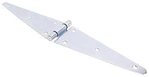 ProSource HSH-Z10-013L Strap Hinge, 3.2 mm Thick Leaf, Steel, 180 Range of Motion, Screw Mount Mounting, Pack of 5