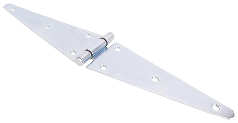 ProSource HSH-Z10-013L Strap Hinge, 3.2 mm Thick Leaf, Steel, 180 Range of Motion, Screw Mount Mounting, Pack of 5