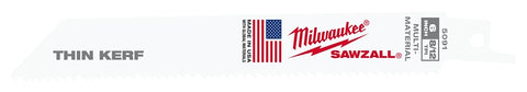 Milwaukee 48-01-7091 Blade, 3/4 in W, 6 in L, 8/12 TPI