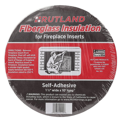 Rutland 105 Fireplace Insulation, Fiberglass