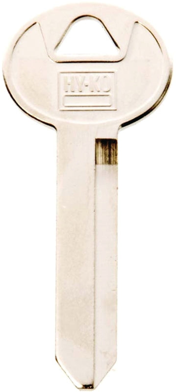 Hy-Ko 11010H50 Key Blank, Brass, Nickel, For: Ford Vehicle Locks, Pack of 10