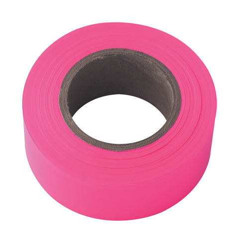 Irwin Strait-Line 150 ft. L PVC Flagging Tape Pink