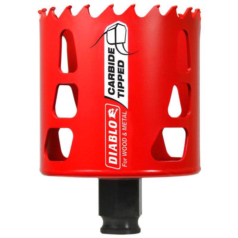 Diablo Snap-Lock Plus 2-5/8 in. Carbide Tipped 2-3/8 in. L X 3/8 in. D Hole Saw
