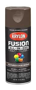 Krylon K02778007 Spray Paint, Textured, Dark Bronze, 12 oz, Can