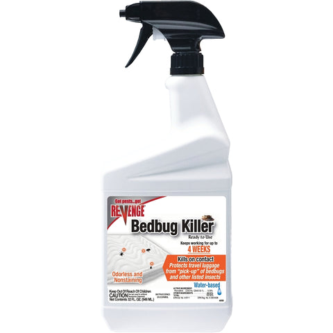 Bonide 573 Bedbug Killer, Liquid, Spray Application, 1 qt Bottle