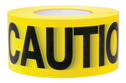 C.H. Hanson 1000 ft. L x 3 in. W Barricade Tape Caution