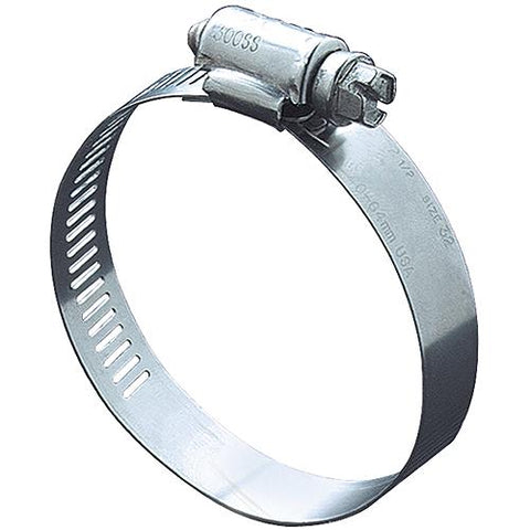 SS Hose Clamps, Size 12, Pack of 10