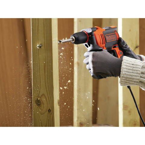 Black+Decker 6.5 amps 1/2 in. Corded Hammer Drill