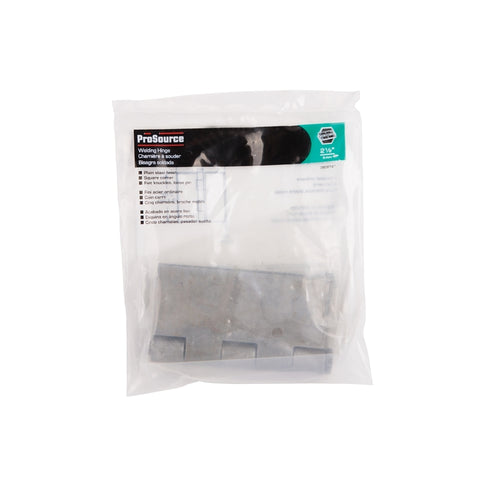 ProSource LR-018-PS Door Hinge, 2-1/2 in W Door Leaf, 2-1/2 in H Door Leaf, 2.2 mm Thick Door Leaf, Steel, Plain Steel