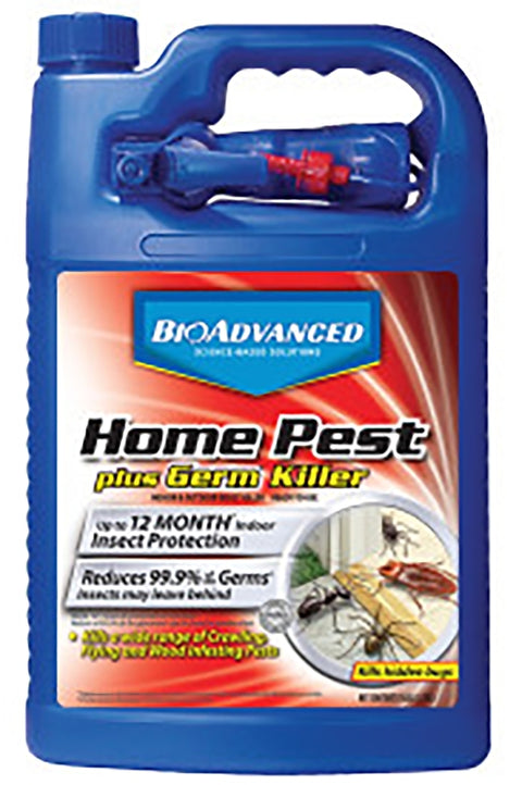 BioAdvanced Complete 700055A Insect Killer, Liquid, Spray Application, 1 gal Bottle