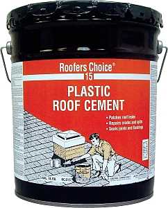 Henry 15 Series RC015070 Roof Cement, Black, Liquid, Paste, 5 gal Pail
