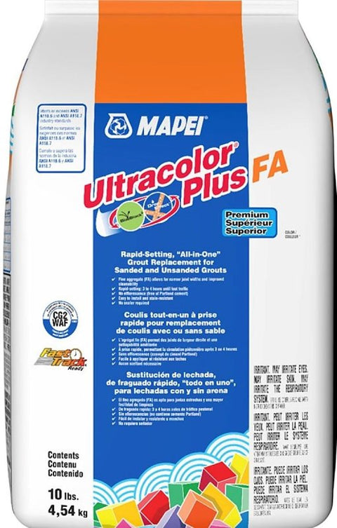 Mapei Ultracolor Plus FA 6BU003905 Floor Grout, Ivory, 10 lb Bag, Pack of 2